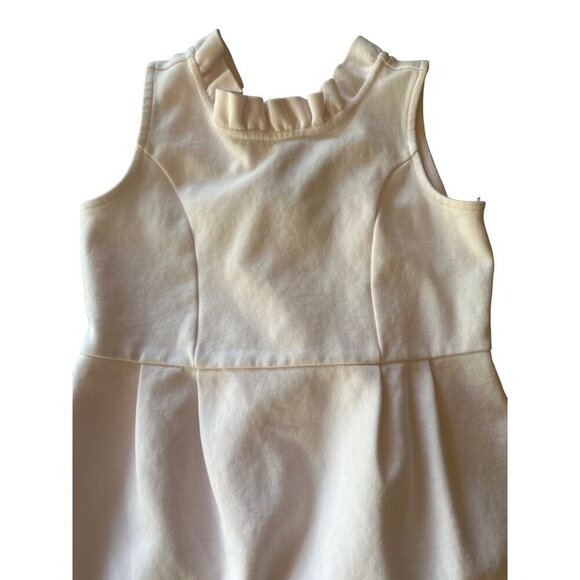 Janie & Jack Sweetheart Pink Ruffle Ponte Knit Dress Size 8 - Picture 2 of 6